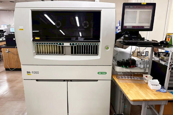 全自動血液型分析装置 IH-1000